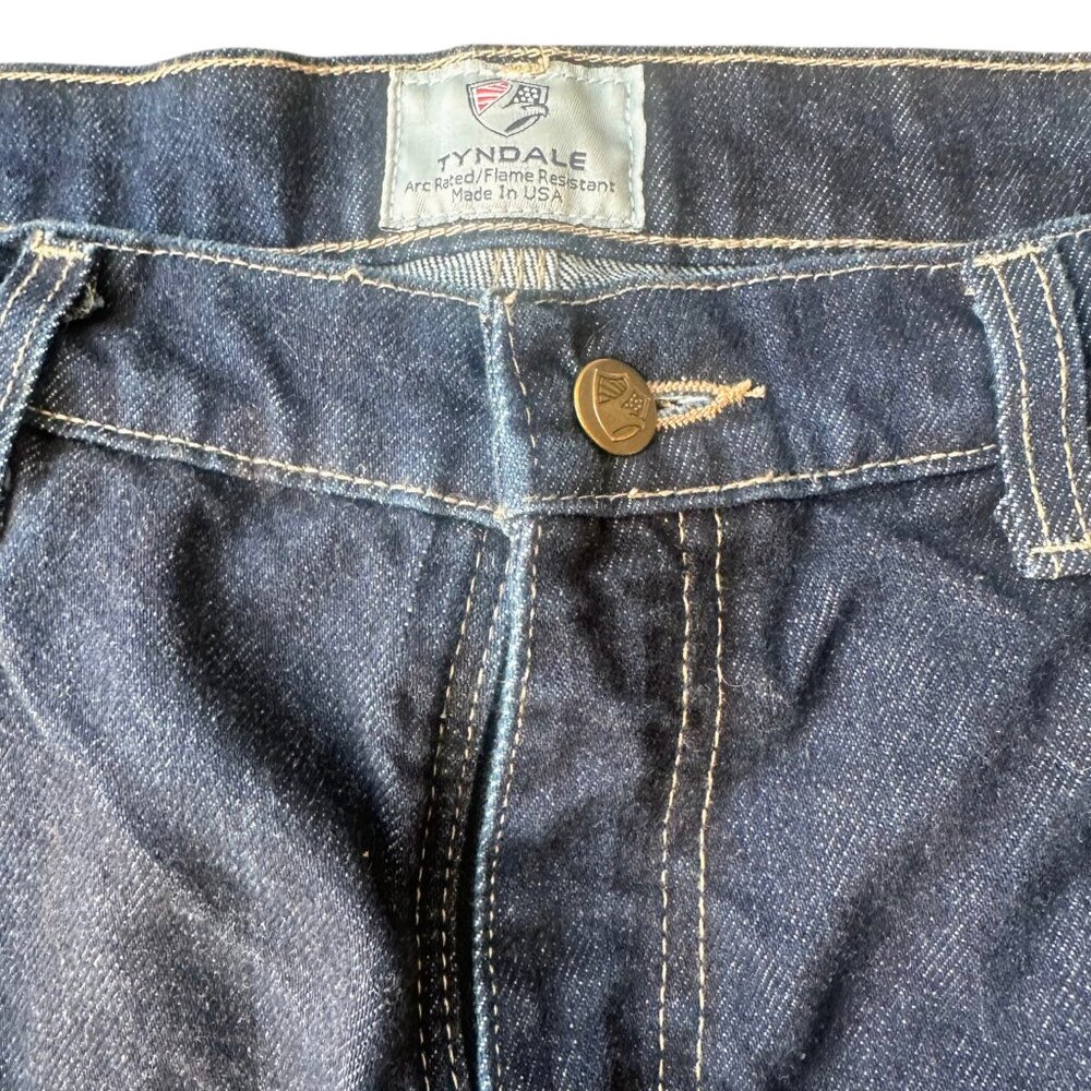 Tyndale FR Flame Resistant Jeans Arc Rated CAT 2 USA Work Denim x